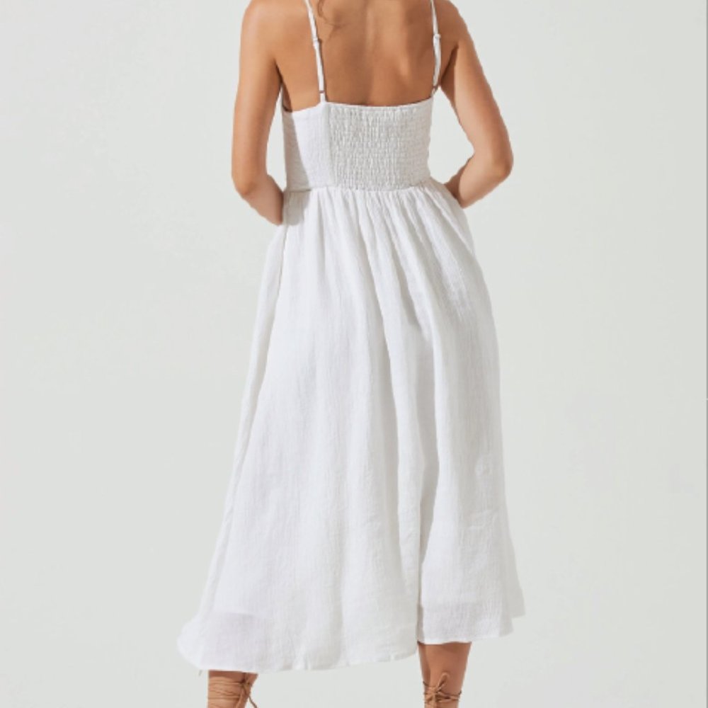 FERREIRA SWEETHEART MIDI DRESS